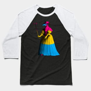 Pan lady Plague Doctor Baseball T-Shirt
